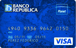 tarjeta visa internacional